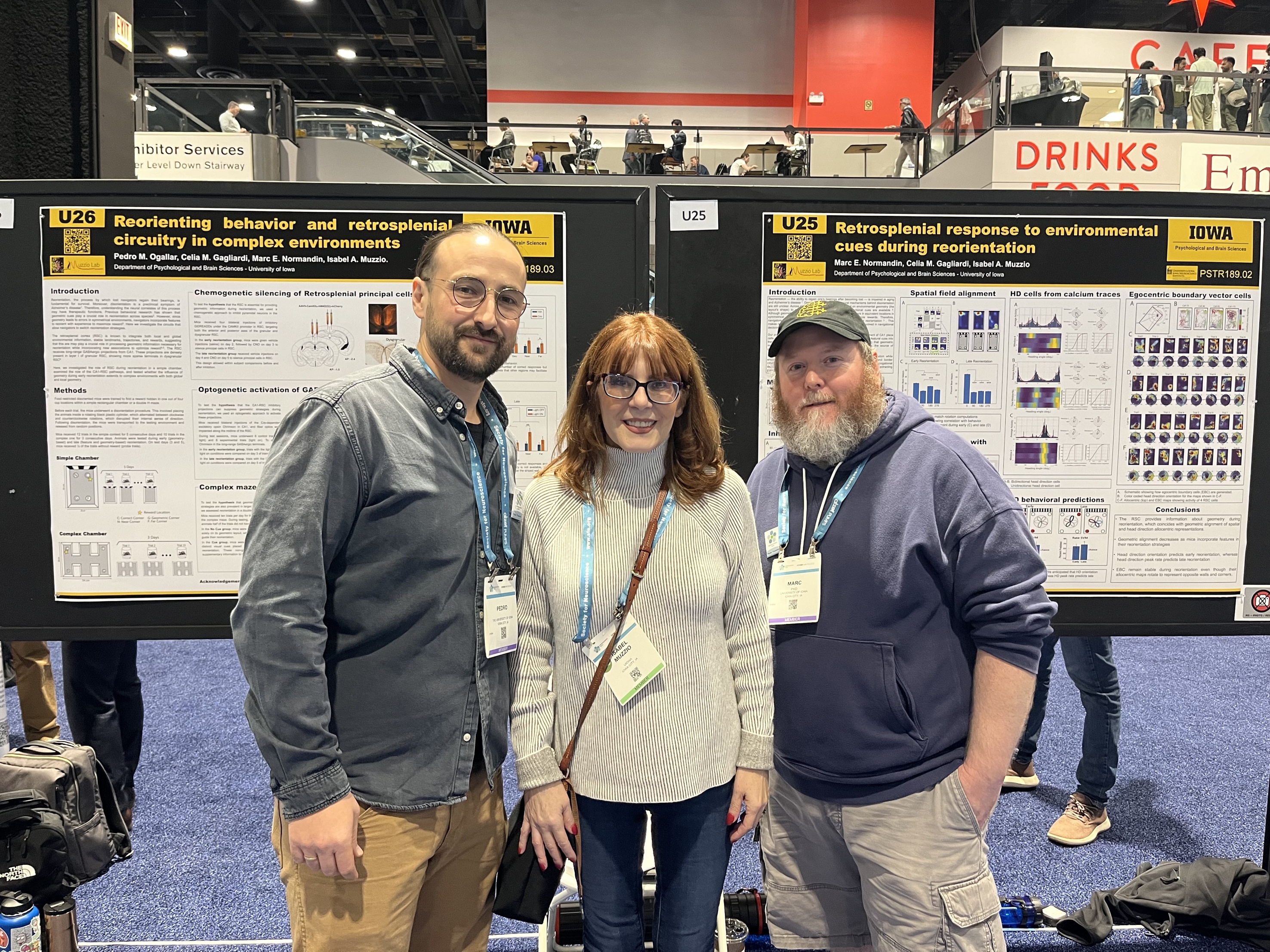 Dream Team (Pedro, Isabel and Marc) SFN 2024