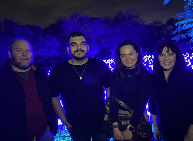 Group Photo at the Lights Event